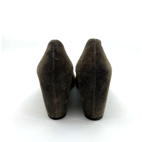 Franco Sarto Artist's Collection Suede Wedges 8.5 US - Picture 6 of 10